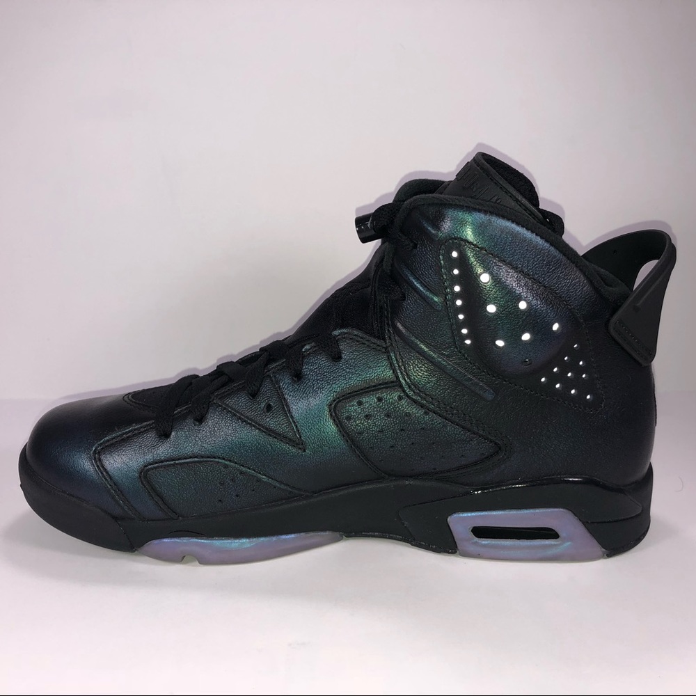 Jordan Retro 6 All Star Chameleon Basketball Shoe - Picture 3 of 7